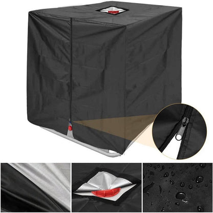 🎃Halloween Deal 50% OFF!🛡️1000L IBC Tank Cover – 210D Oxford UV & Weather Protection