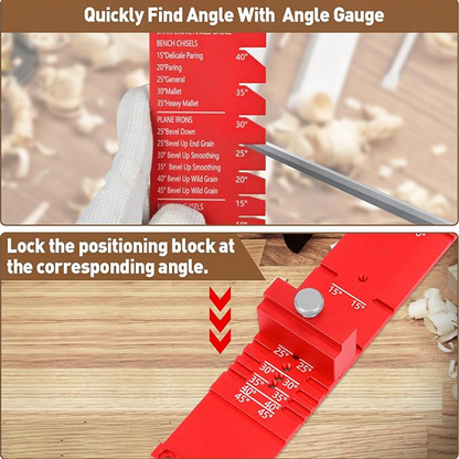 📢📢50% OFF !! ⏰Precision Honing Guide for Chisels and Planes