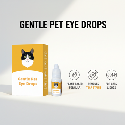 🏆 2026 Sale — Over 22,100 Sold!✨ Gentle Pet Eye Drops for Dogs & Cats 👁️