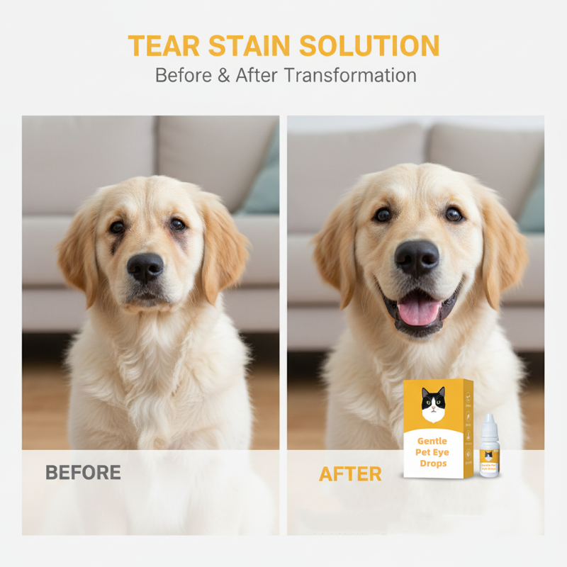 🏆 2026 Sale — Over 22,100 Sold!✨ Gentle Pet Eye Drops for Dogs & Cats 👁️
