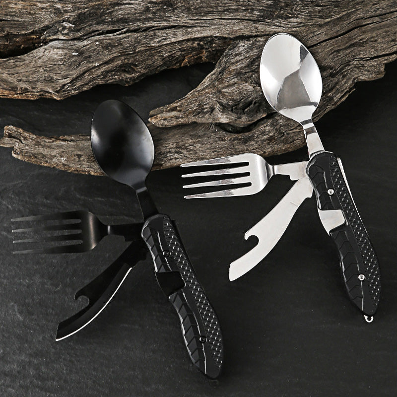 🔥50% OFF!!🔥4-In-1 Outdoor Folding Multifunctional Tableware