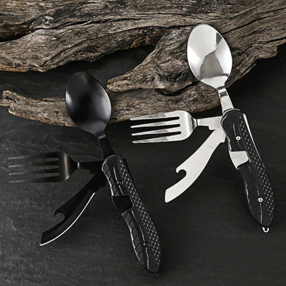 🔥50% OFF!!🔥4-In-1 Outdoor Folding Multifunctional Tableware