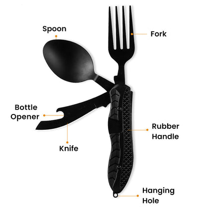 🔥50% OFF!!🔥4-In-1 Outdoor Folding Multifunctional Tableware