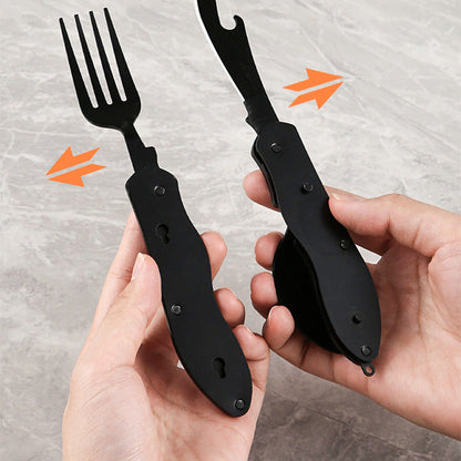 🔥50% OFF!!🔥4-In-1 Outdoor Folding Multifunctional Tableware