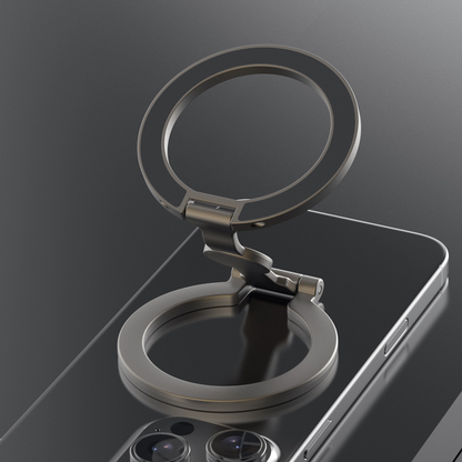 📱 LIMITED-TIME 50% OFF! ✨ Foldable Magnetic Phone Mount – Multi-Angle, Stable, Portable 🧲