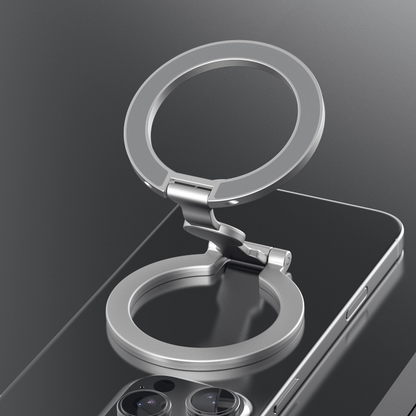 📱 LIMITED-TIME 50% OFF! ✨ Foldable Magnetic Phone Mount – Multi-Angle, Stable, Portable 🧲