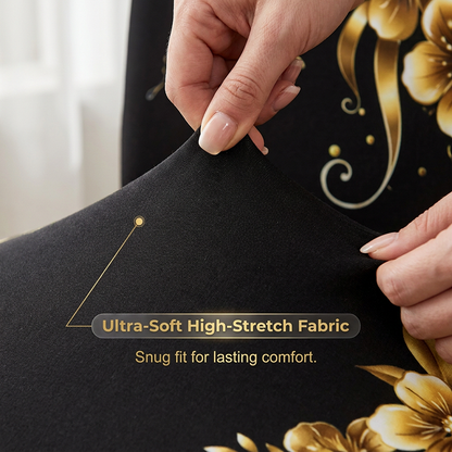 🪑 Stretch Dining Chair Covers – Instant Chair Makeover