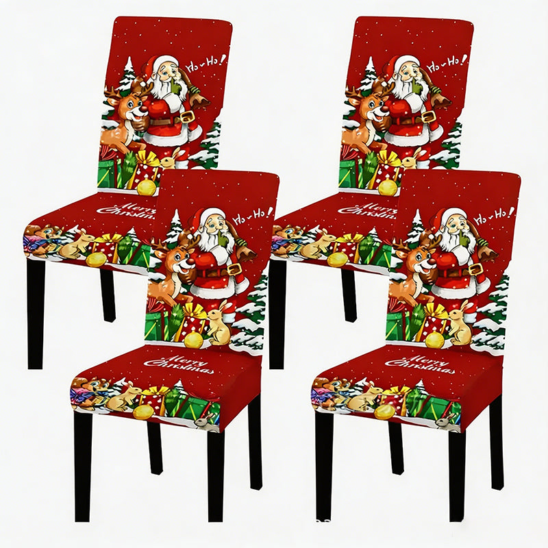 🪑 Stretch Dining Chair Covers – Instant Chair Makeover