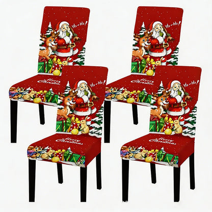🪑 Stretch Dining Chair Covers – Instant Chair Makeover