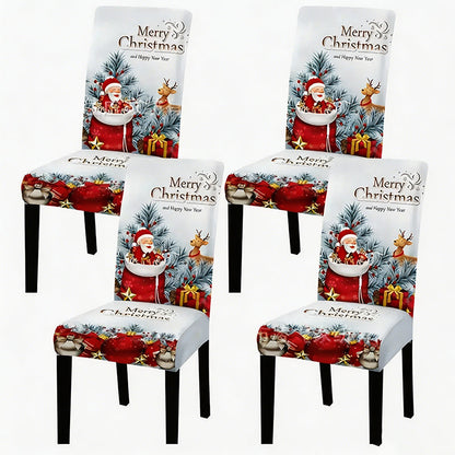 🪑 Stretch Dining Chair Covers – Instant Chair Makeover