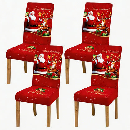 🪑 Stretch Dining Chair Covers – Instant Chair Makeover