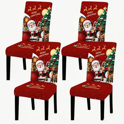 🪑 Stretch Dining Chair Covers – Instant Chair Makeover