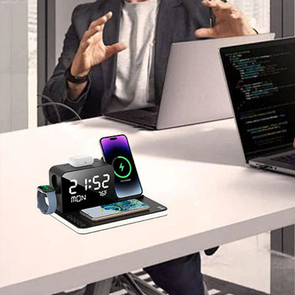 🔋 Charge Everything at Once – 7-in-1 Wireless Charging Station for iPhone, Watch & Earbuds. 50% Off. UK Stock