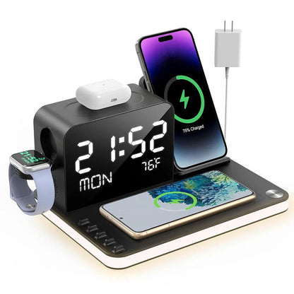 🔋 Charge Everything at Once – 7-in-1 Wireless Charging Station for iPhone, Watch & Earbuds. 50% Off. UK Stock