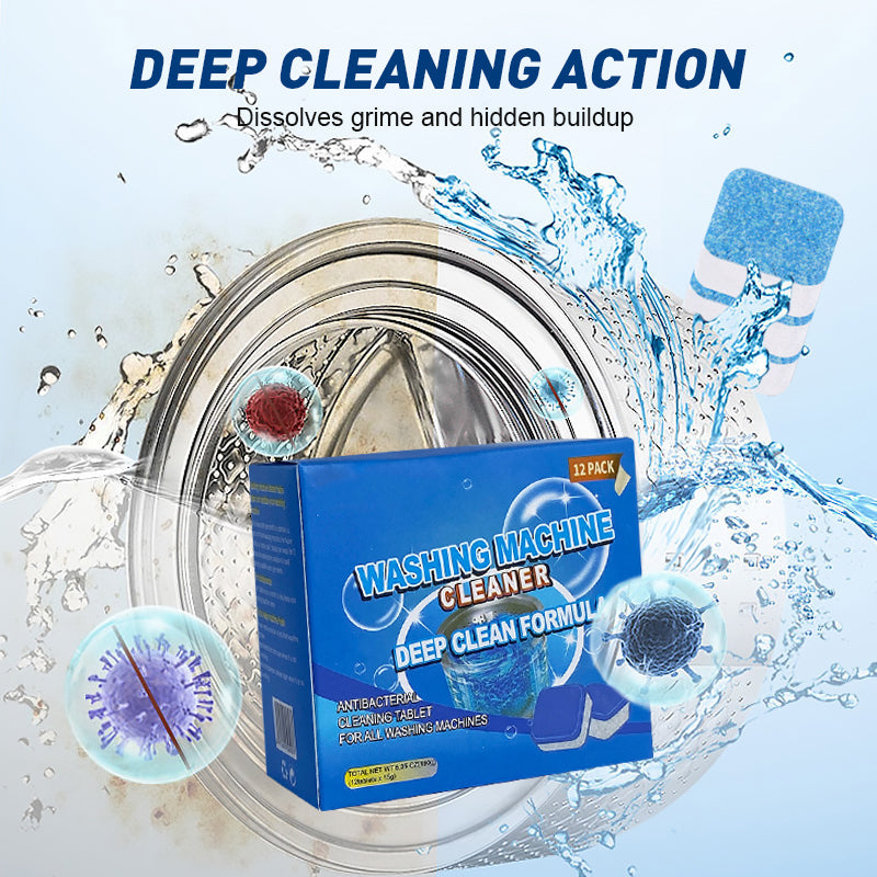 🥳SUMMER HOT SALE🥳💞50K+ SOLD!🔥Drain Cleaning Tablets for Sinks, Showers & Washing Machines