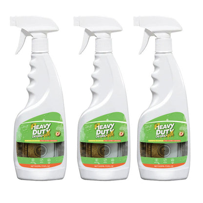 🏆 Heavy-Duty Kitchen Degreaser Spray – Fast Grease Remover 🍑