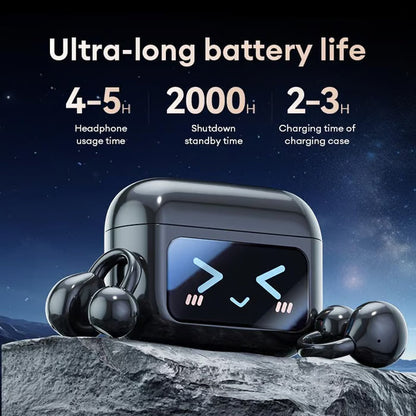 🎧Multifunctional, stylish Bluetooth clip-on earphones🎧