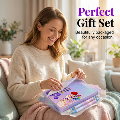 10-Color Dual-Tip Nail Art Marker Pen Set