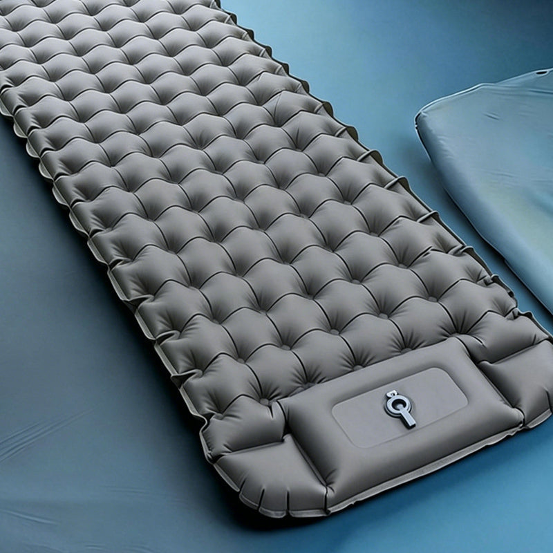 🍃 PROMO EXCEPTIONAL 50% OFF ! 🛏️ Matelas Gonflable Portable Léger – Pompe Intégrée au Pied, Oreiller Inclus & 10 cm d’Épaisseur – Confort Optimal pour le Camping et les Voyages ✅🎒
