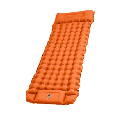 🍃 PROMO EXCEPTIONAL 50% OFF ! 🛏️ Matelas Gonflable Portable Léger – Pompe Intégrée au Pied, Oreiller Inclus & 10 cm d’Épaisseur – Confort Optimal pour le Camping et les Voyages ✅🎒