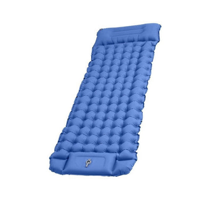 🍃 PROMO EXCEPTIONAL 50% OFF ! 🛏️ Matelas Gonflable Portable Léger – Pompe Intégrée au Pied, Oreiller Inclus & 10 cm d’Épaisseur – Confort Optimal pour le Camping et les Voyages ✅🎒