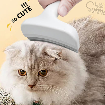 🐾 Efficient Pet Hair Removal Comb – Deep Grooming Tool for Loose & Shedding Fur