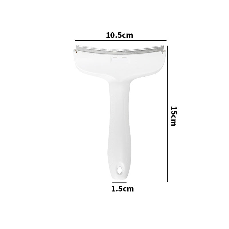 🐾 Efficient Pet Hair Removal Comb – Deep Grooming Tool for Loose & Shedding Fur