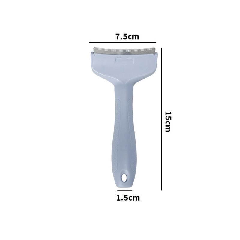 🐾 Efficient Pet Hair Removal Comb – Deep Grooming Tool for Loose & Shedding Fur