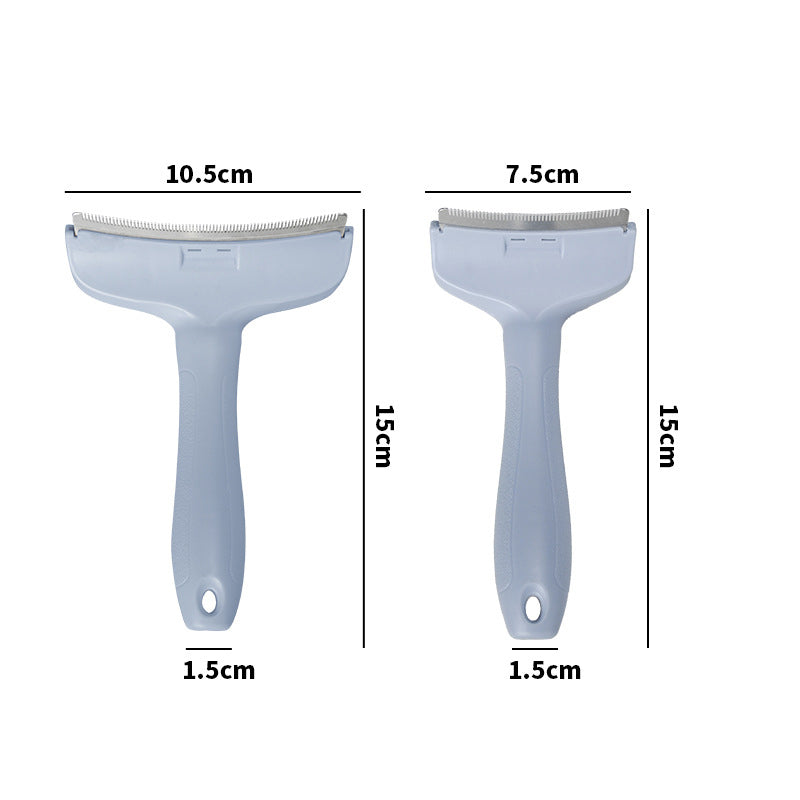 🐾 Efficient Pet Hair Removal Comb – Deep Grooming Tool for Loose & Shedding Fur