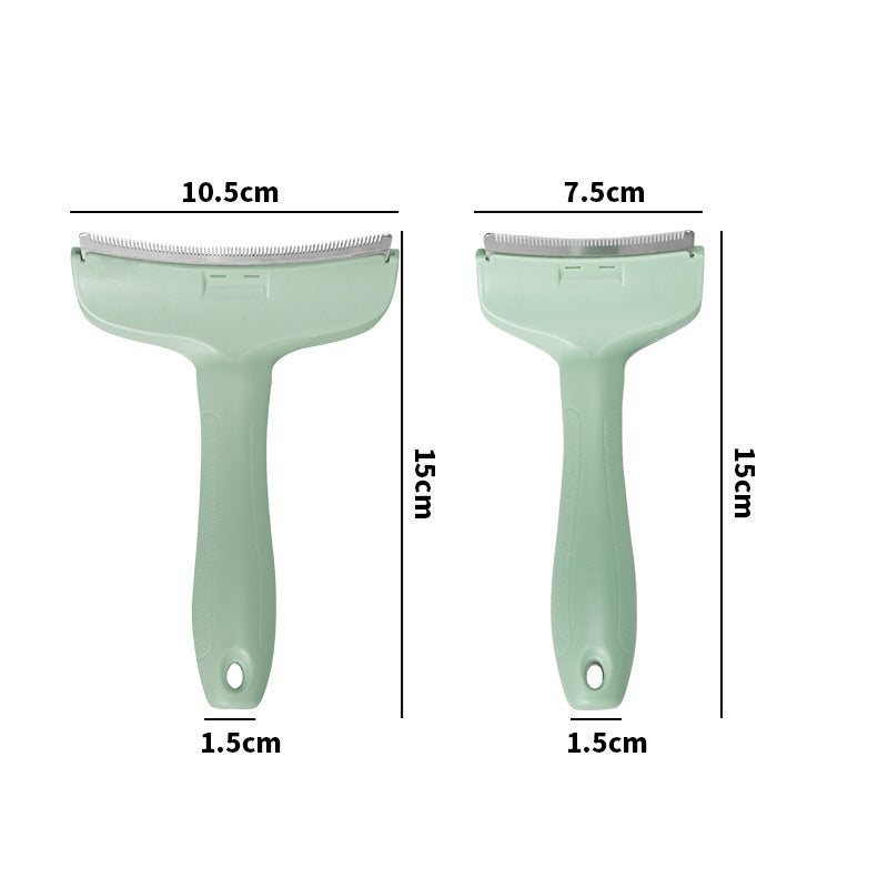 🐾 Efficient Pet Hair Removal Comb – Deep Grooming Tool for Loose & Shedding Fur