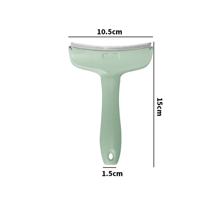 🐾 Efficient Pet Hair Removal Comb – Deep Grooming Tool for Loose & Shedding Fur