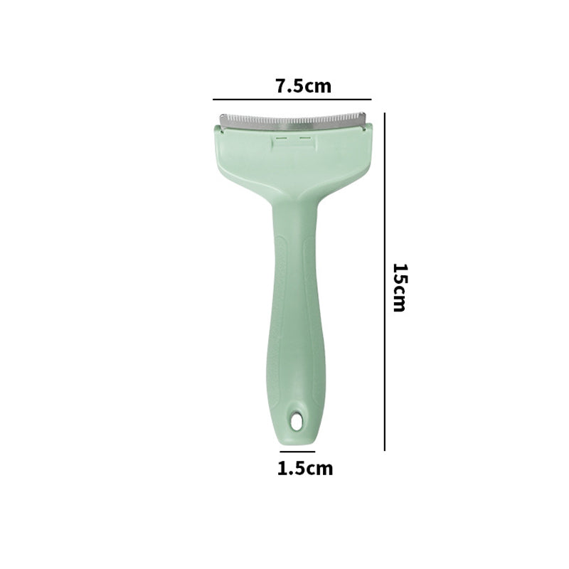🐾 Efficient Pet Hair Removal Comb – Deep Grooming Tool for Loose & Shedding Fur