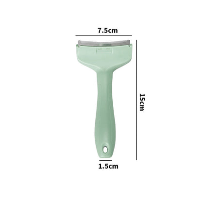 🐾 Efficient Pet Hair Removal Comb – Deep Grooming Tool for Loose & Shedding Fur