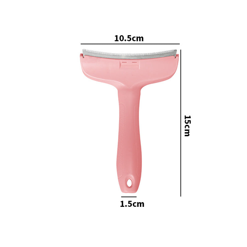 🐾 Efficient Pet Hair Removal Comb – Deep Grooming Tool for Loose & Shedding Fur