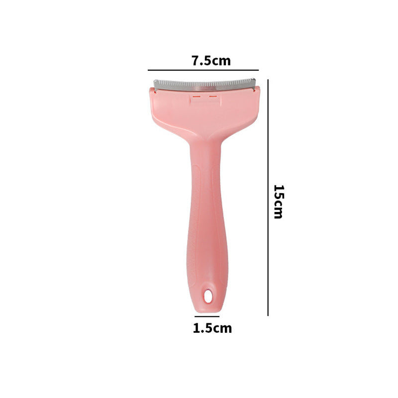 🐾 Efficient Pet Hair Removal Comb – Deep Grooming Tool for Loose & Shedding Fur