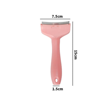 🐾 Efficient Pet Hair Removal Comb – Deep Grooming Tool for Loose & Shedding Fur