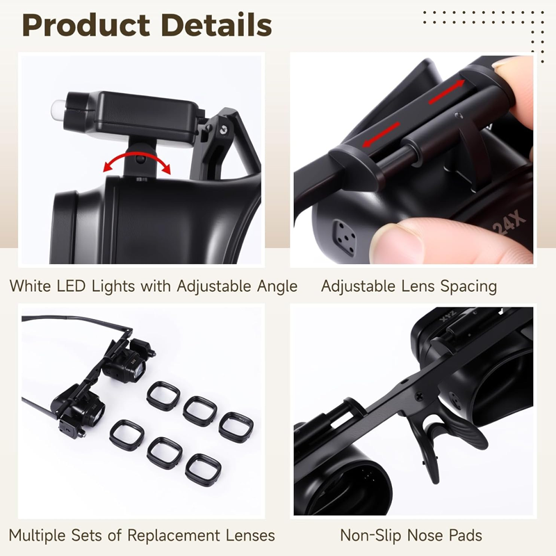 🔬 50% OFF NOW! 🔍 Precision LED Magnifiers – Interchangeable lenses and hands-free design – Tech essentials 🛠️.