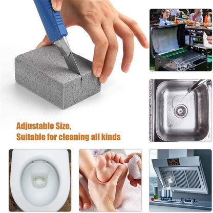 🔥2026 HOT SALE🔥Natural Pumice Grill Griddle Cleaning Block-Small🪨🪥