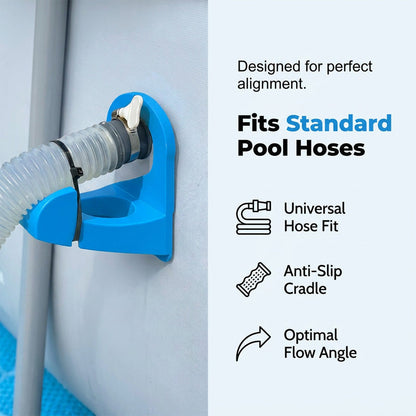 🏊 50% OFF NOW! 🔧 Above Ground Pool Pipe Holder – Adjustable & rust-resistant – Secures hoses & pipes, easy to install – keeps pool area tidy and safe 🌊