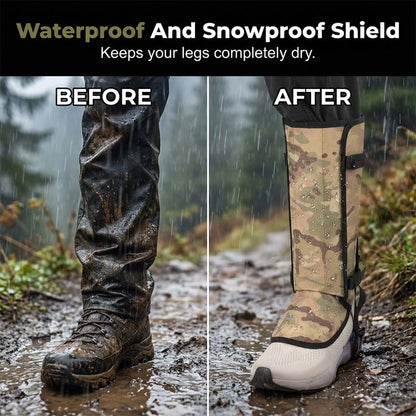 📢📢40% OFF !! ⏰Waterproof Hiking Gaiters for Outdoor Adventures