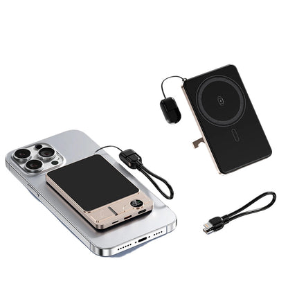 22.5W power bank – magnetic, slim, charges 3 devices at once!