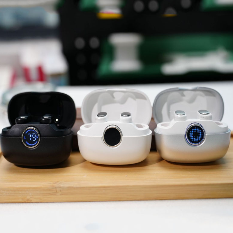 Wireless Earbuds with LED Display