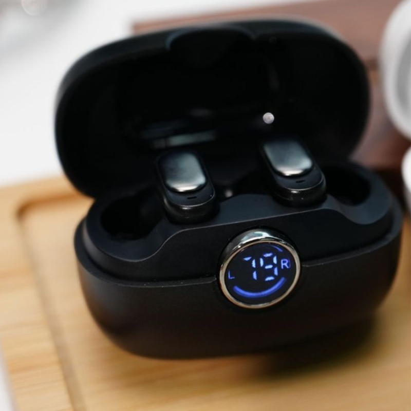 Wireless Earbuds with LED Display