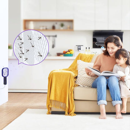 📢📢 50% OFF!! ⏰ Mini USB Electric Fly Swatter – Rechargeable, Powerful & Ideal for the Home 🏠