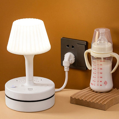 🥳2026 HOT SALE🥳💞50K+ SOLD! 💡🔌 50% OFF! 3‑Outlet USB Power Strip with Lamp – 3 AC + 2 USB‑A + 2 USB‑C, built‑in desk lamp with 3 light colours. Perfect bedside charger – no more searching for plugs! 🛏️✨