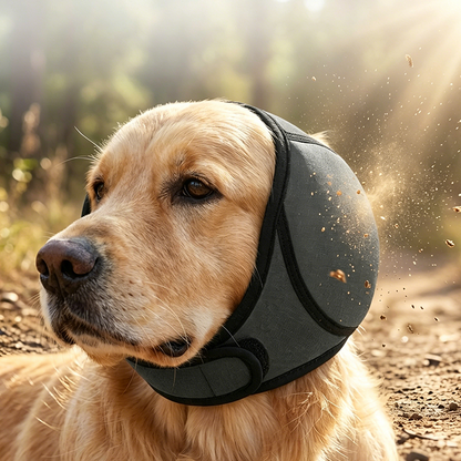 🐶No-Stress Waterproof Dog Ear Muff | Instantly Calm Anxious Dogs, Noise Cancelling Ear Cover for Fireworks & Thunder