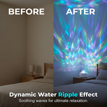 USB Water Ripple Atmosphere Lamp