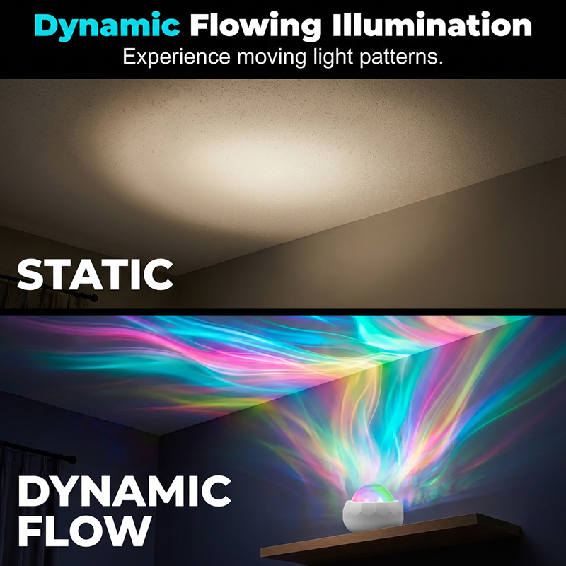 USB Water Ripple Atmosphere Lamp