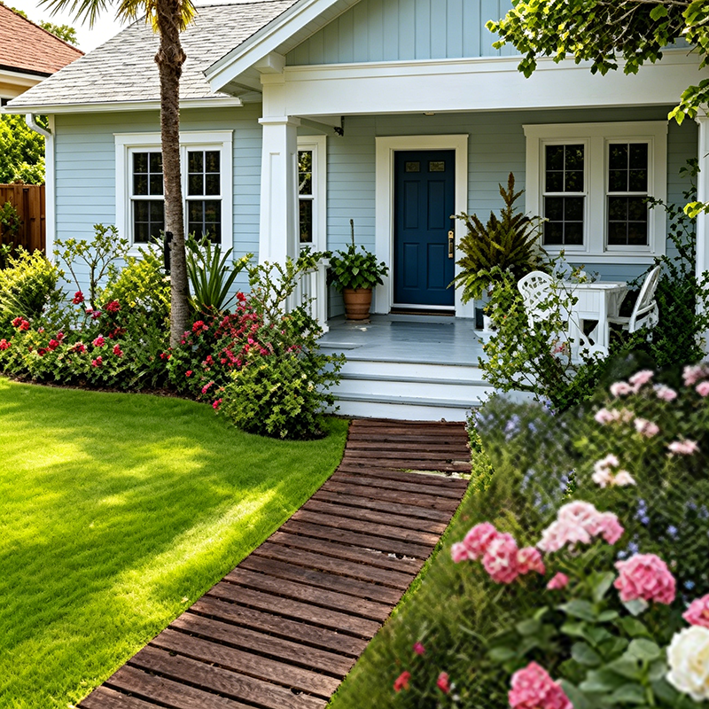 🏆LAST DAY SALE 50% OFF🔥Roll-Out Wooden Garden Pathway