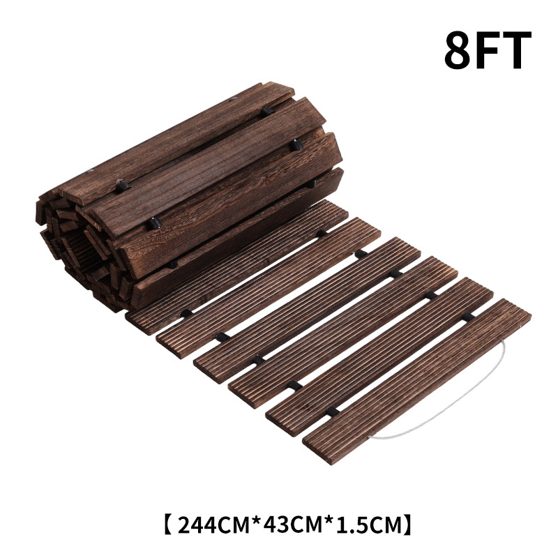 🏆LAST DAY SALE 50% OFF🔥Roll-Out Wooden Garden Pathway